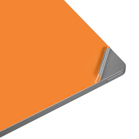 Orange Solid Universal Laptop 16.6in (13.4 x 9.7in) Skin